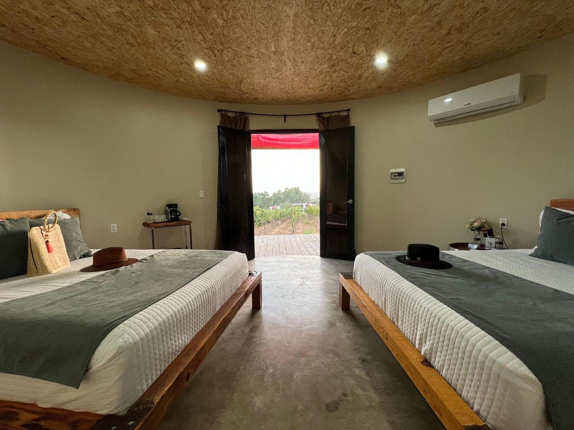 Don Tomas Vinedo Cabanas Valle de Guadalupe Buitenkant foto