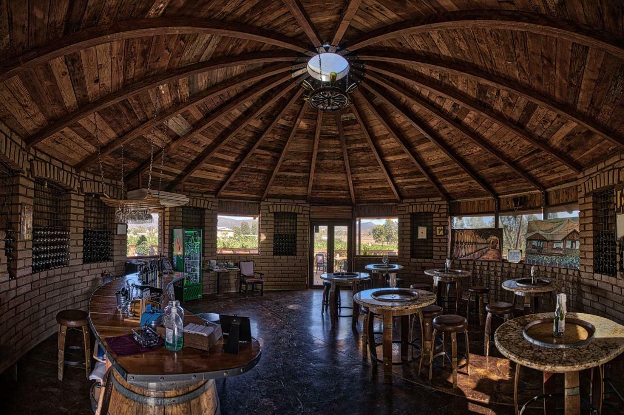 Don Tomas Vinedo Cabanas Valle de Guadalupe Buitenkant foto